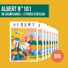 Lot Albert n°101 (x 30 exemplaires + 2 fiches atelier)