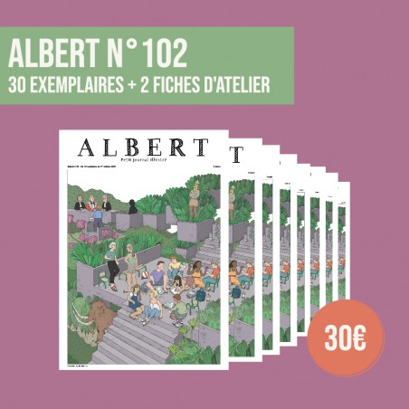 Lot Albert n°102 (x 30 exemplaires + 2 fiches atelier)