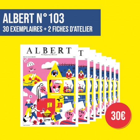 Lot Albert n°103 (x 30 exemplaires + 2 fiches atelier)